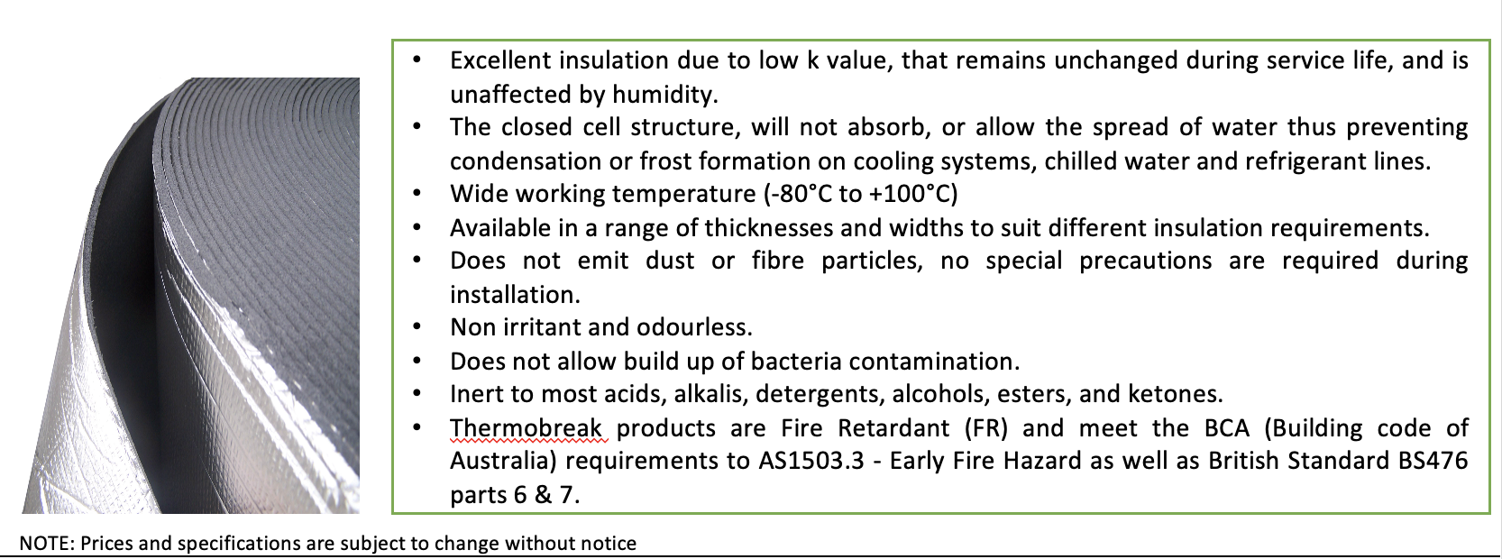 Thermobreak